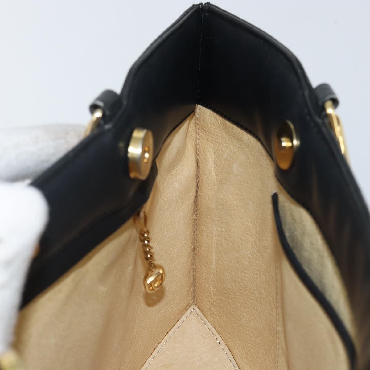 Bally Handbag Leather, BLACK, LEATHER, Handbag