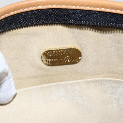 Gucci Zipped Pouch Leather, BLACK, LEATHER, Clutche & pouche