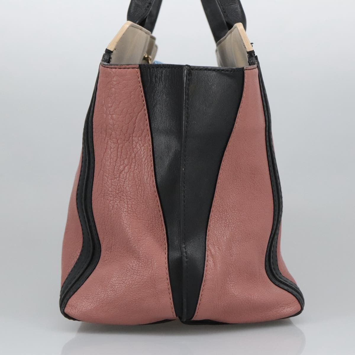 Chloe Alison East West Tote Leather, PINK, LEATHER, Tote bag