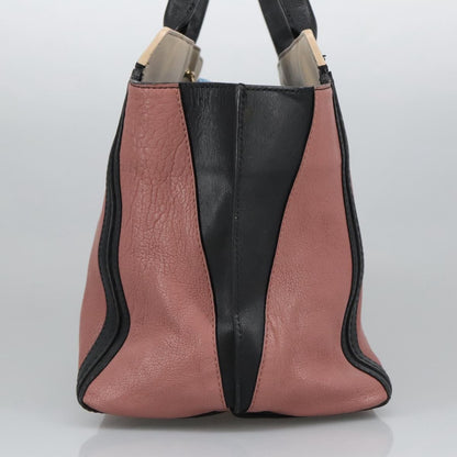 Chloe Alison East West Tote Leather, PINK, LEATHER, Tote bag