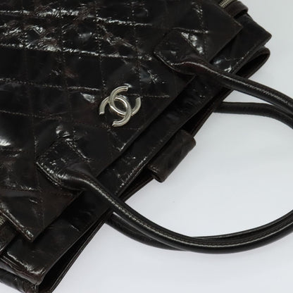 Chanel Executive tote Patent leather, BROWN, PATENT_LEATHER, Tote bag