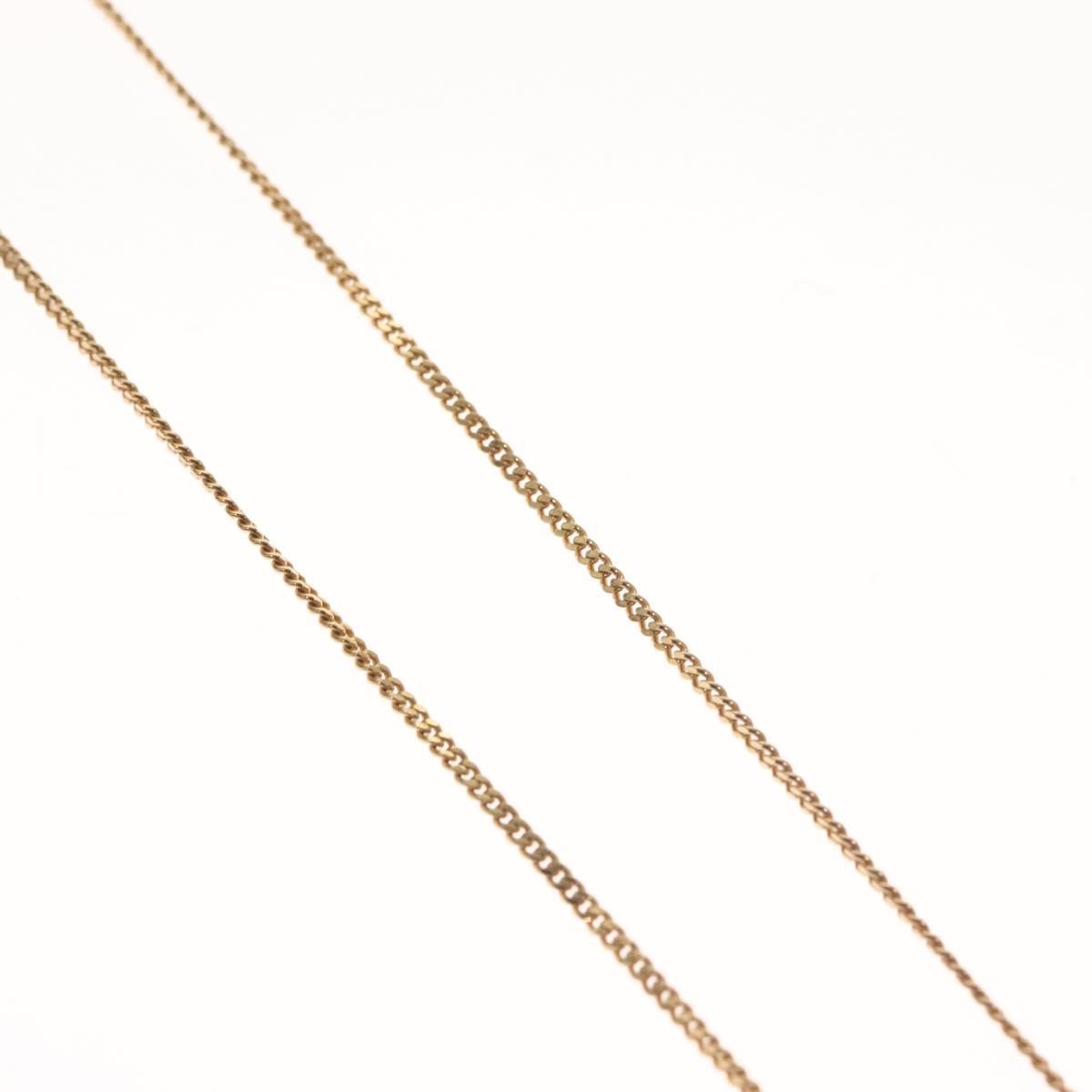 Christian Dior CD Pendant Necklace Gold-plated, GOLD, METAL, Necklace