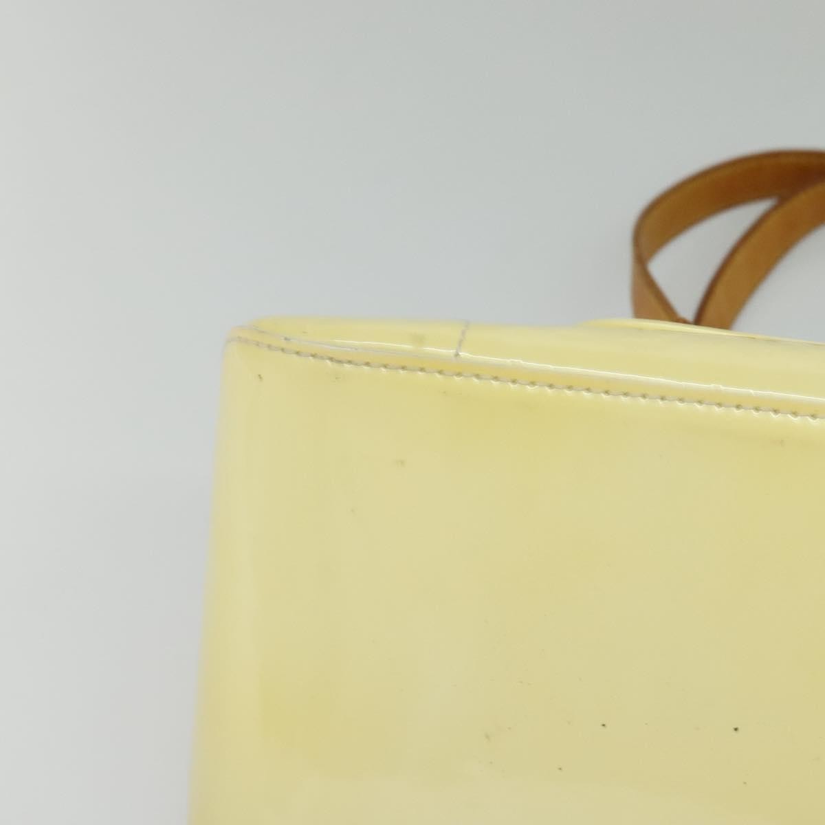 Louis Vuitton Rosewood Avenue Handbag Monogram Vernis, BEIGE, PATENT_LEATHER, Handbag