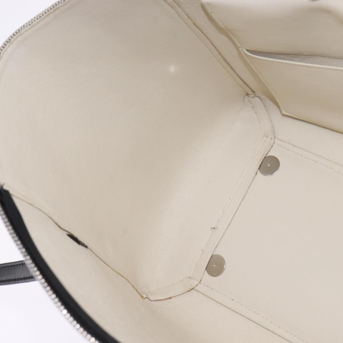 Celine Belt Bag Canvas and Leather, GRAY, CANVAS, Shoulder bag