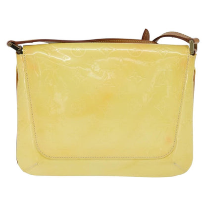 Louis Vuitton Thompson Street Handbag Monogram Vernis, YELLOW, PATENT_LEATHER, Shoulder bag