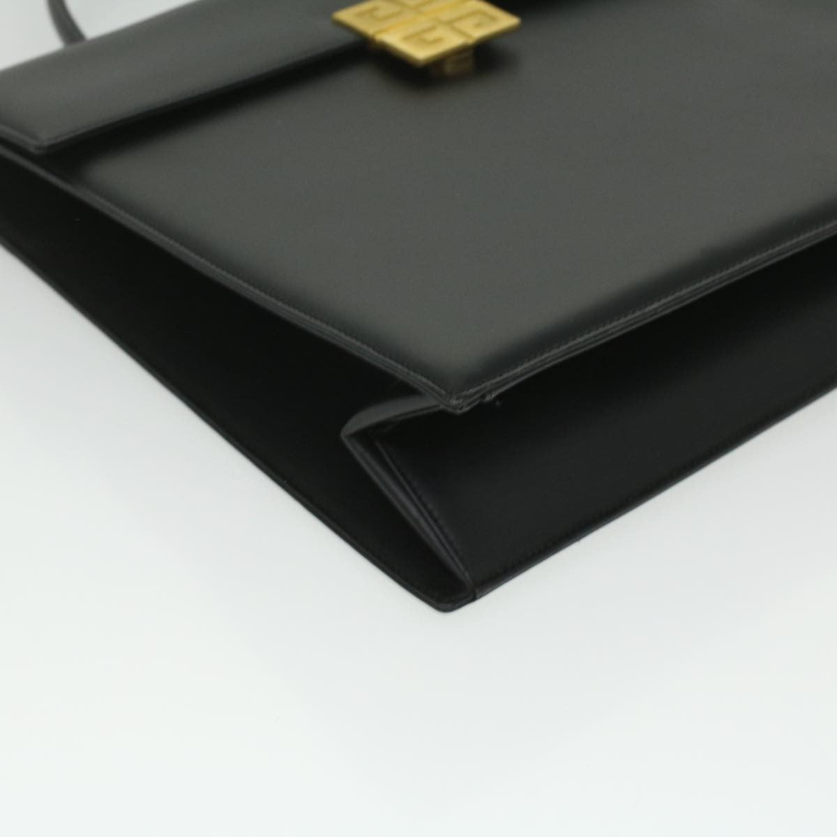 Givenchy 4G Vertical Crossbody Bag Leather, BLACK, LEATHER, Handbag