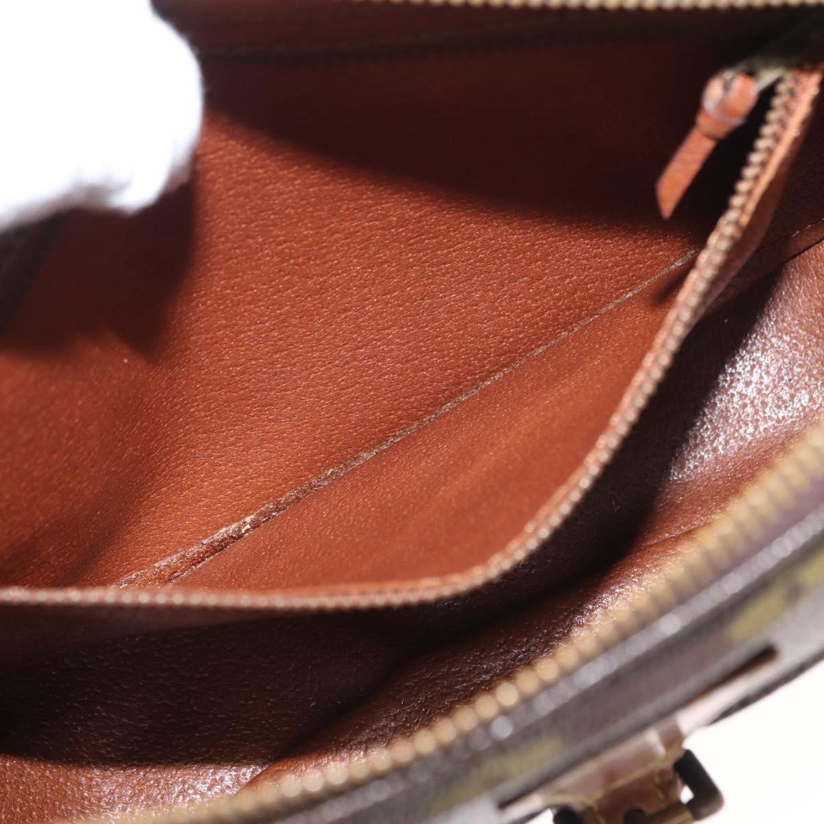 Louis Vuitton Jeune Fille Handbag Monogram Canvas, BROWN, CANVAS, Shoulder bag