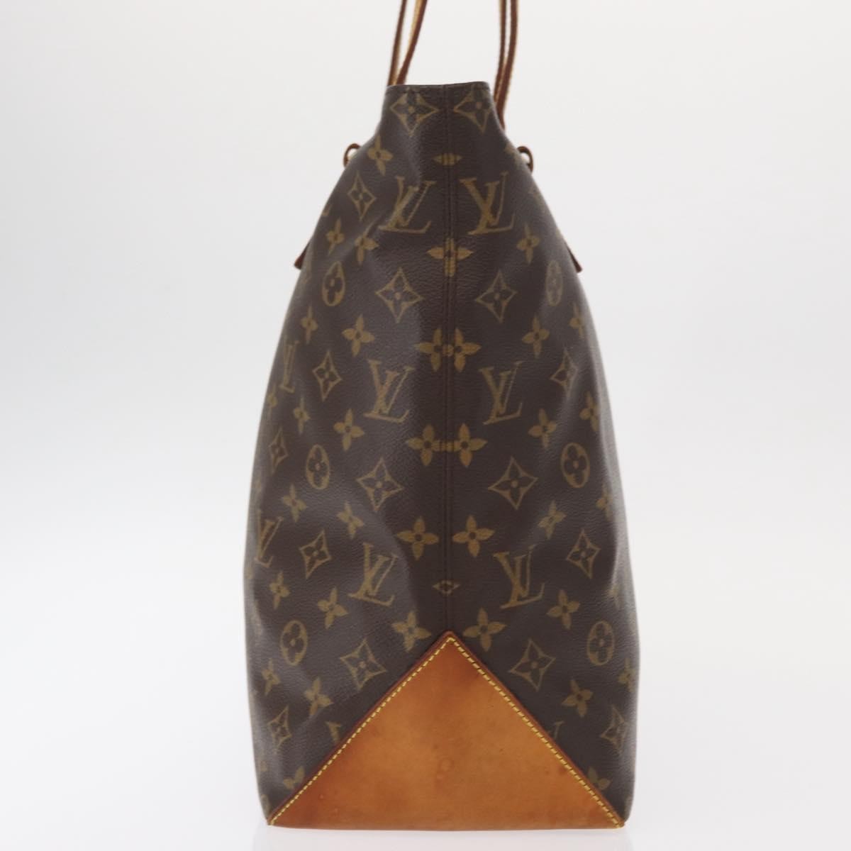 Louis Vuitton Cabas Mezzo Monogram Canvas, BROWN, CANVAS, Tote bag