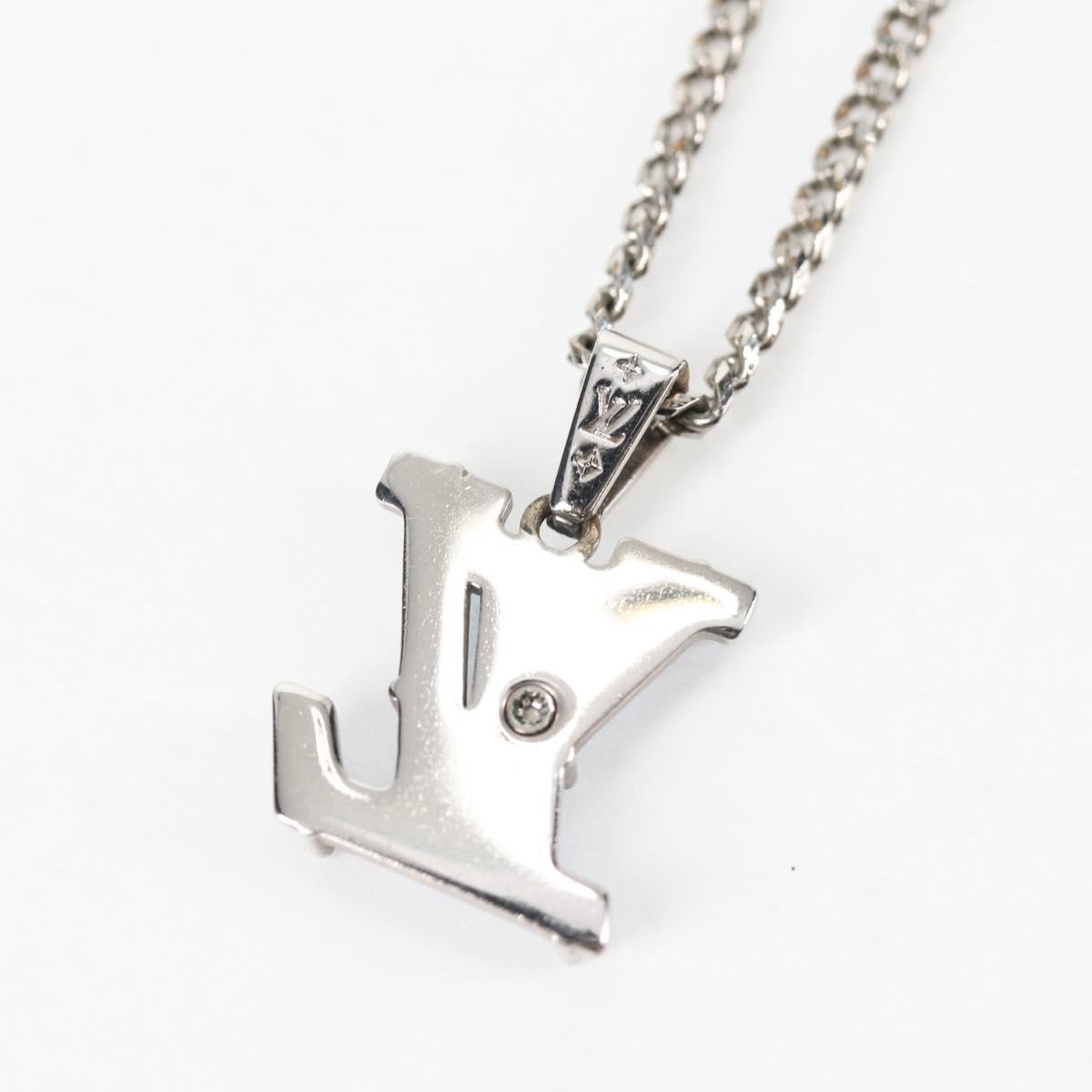 Louis Vuitton LV Initiales Pendant Metal, SILVER, METAL, Pendant & Charms