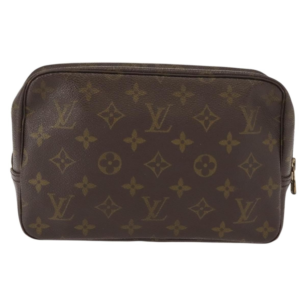 Louis Vuitton Trousse Toilette Monogram Canvas, BROWN, CANVAS, Clutche & pouche