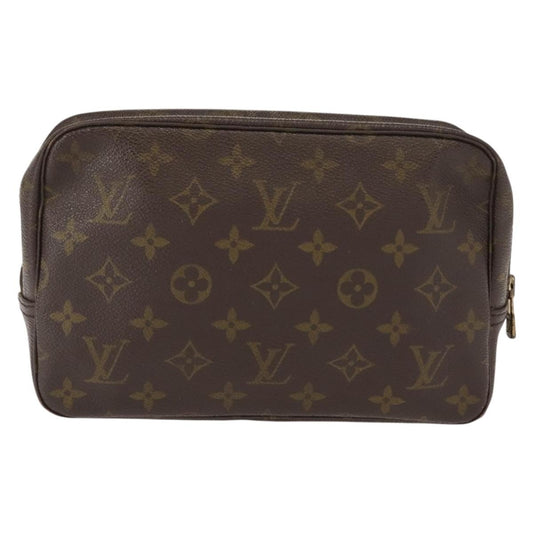 Louis Vuitton Trousse Toilette Monogram Canvas, BROWN, CANVAS, Clutche & pouche