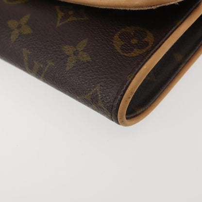 Louis Vuitton Twin Handbag Monogram Canvas, BROWN, CANVAS, Handbag