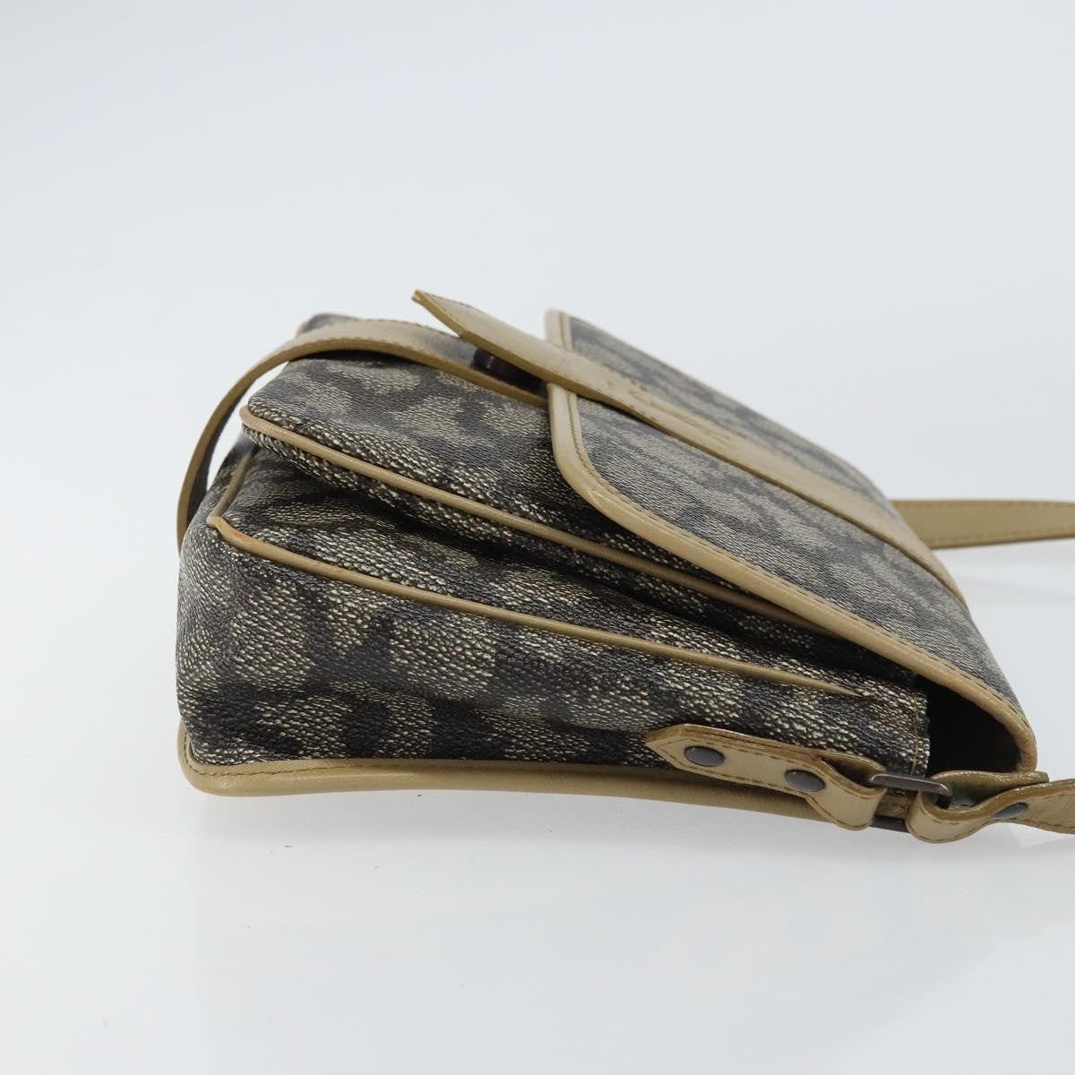 Saint Laurent Vintage Shoulder Bag PVC Leather, BEIGE, PVC, Shoulder bag