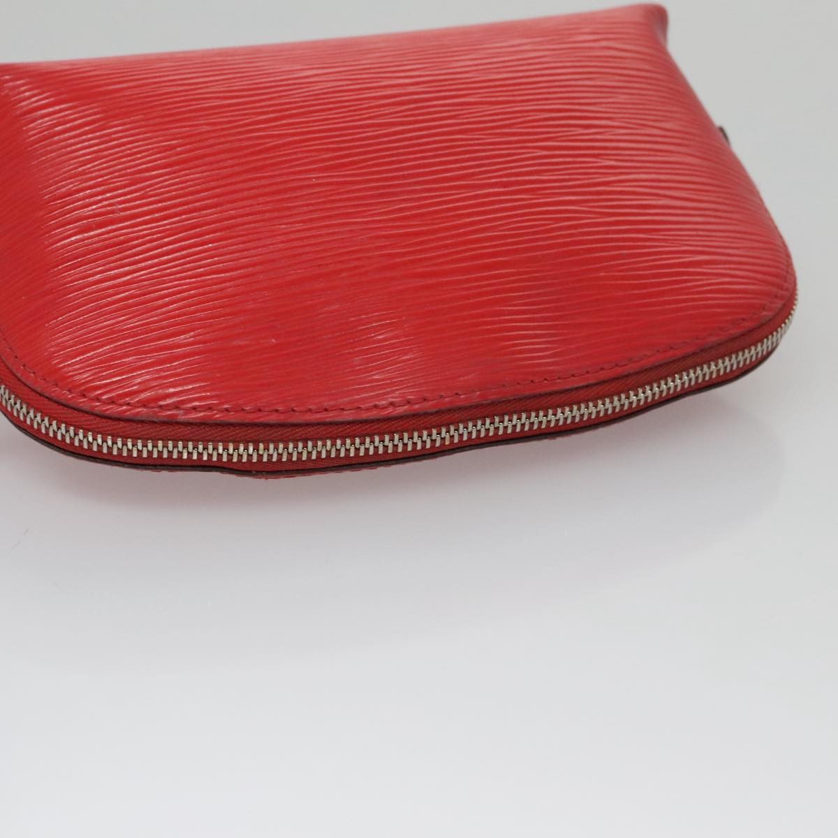 Louis Vuitton Cosmetic Pouch Epi Leather, RED, LEATHER, Clutche & pouche