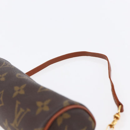 Louis Vuitton Papillon Pochette Monogram Canvas, BROWN, CANVAS, Clutche & pouche