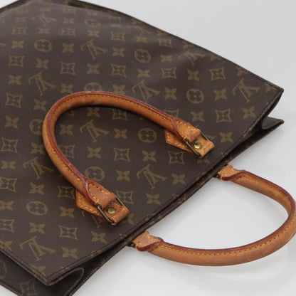 Louis Vuitton Sac Plat Bag Monogram Canvas, BROWN, CANVAS, Handbag