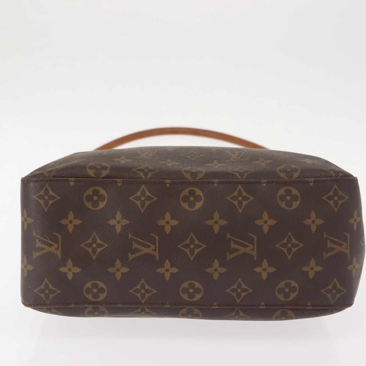 Louis Vuitton Looping Handbag Monogram Canvas, BROWN, CANVAS, Shoulder bag