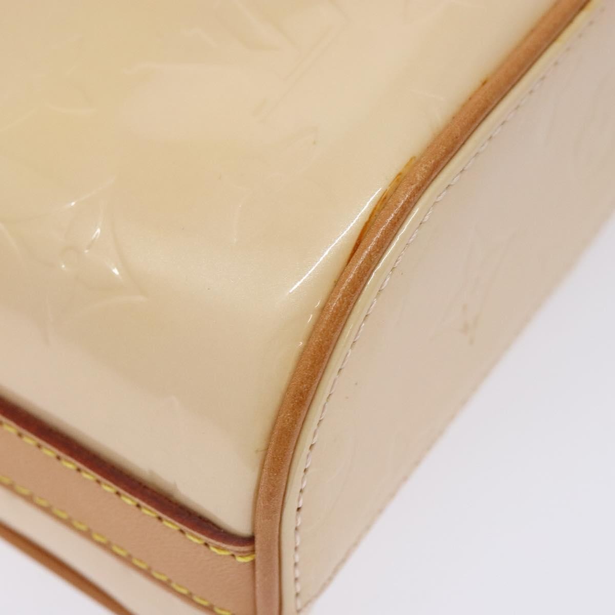Louis Vuitton Sullivan Handbag Monogram Vernis, BEIGE, PATENT_LEATHER, Handbag