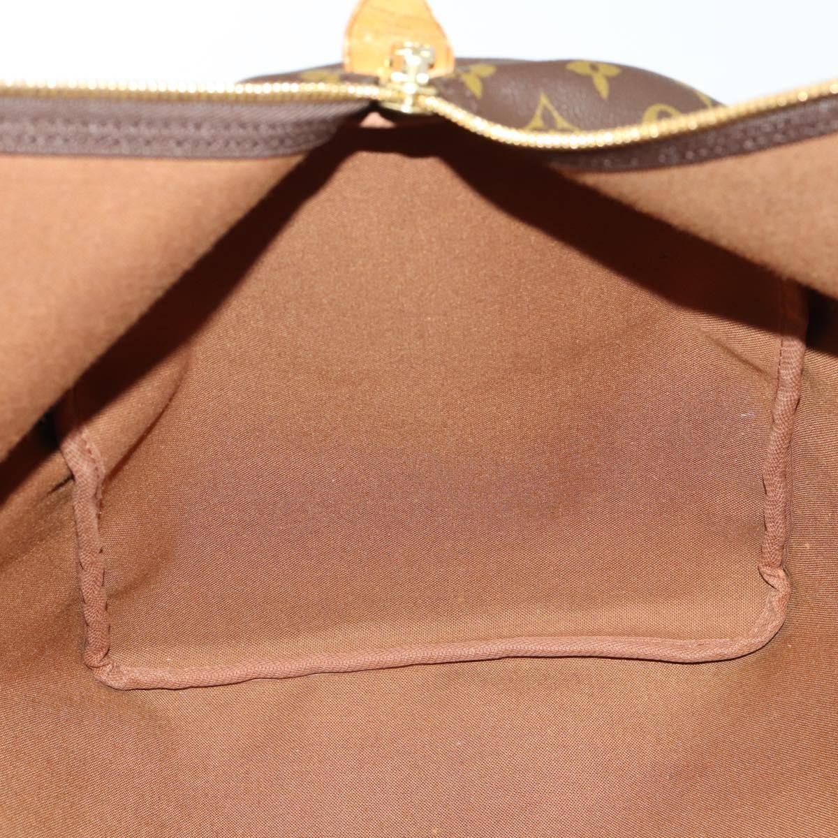 Louis Vuitton Keepall Bag Monogram Canvas, BROWN, CANVAS, Travel bag