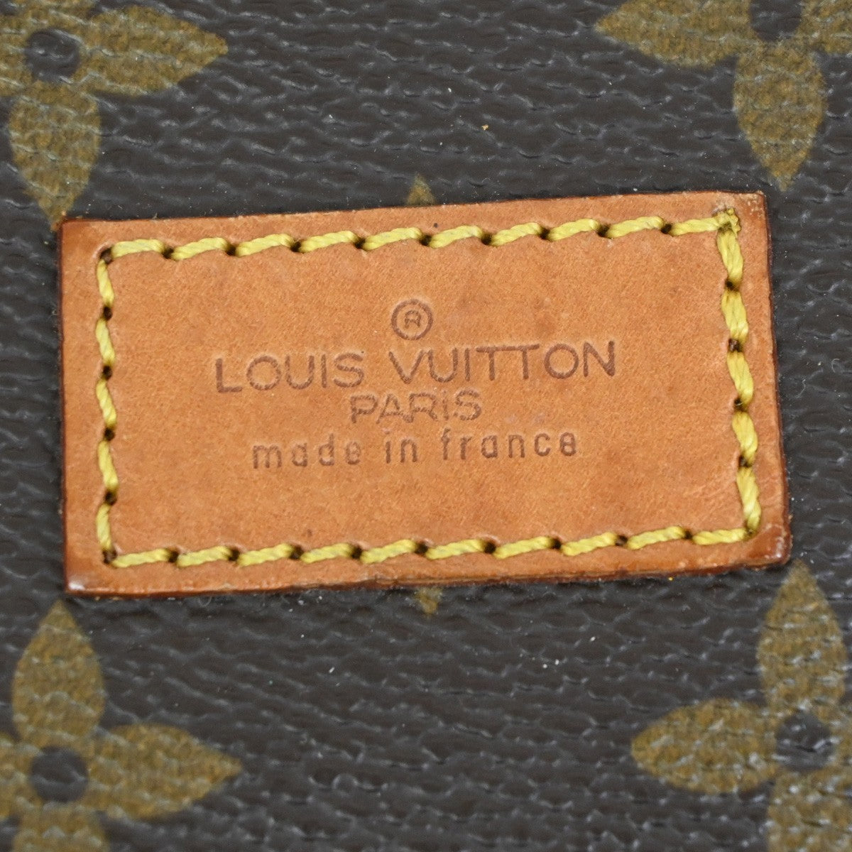 Louis Vuitton Saumur Handbag Monogram Canvas, BROWN, CANVAS, Shoulder bag