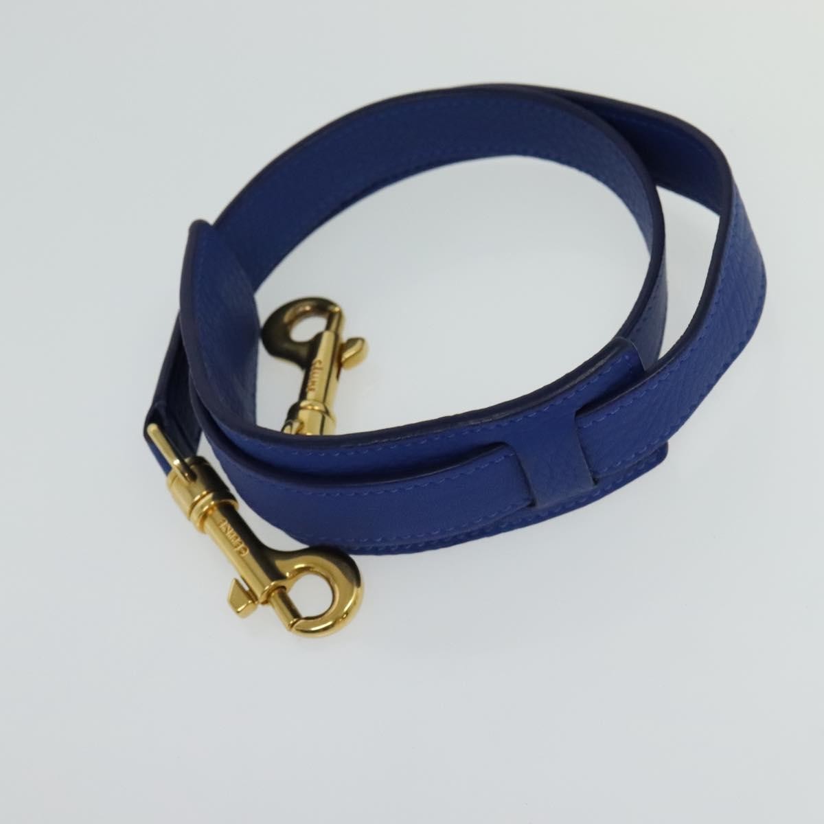 Celine Trapeze Bag Leather, BLUE, LEATHER, Handbag