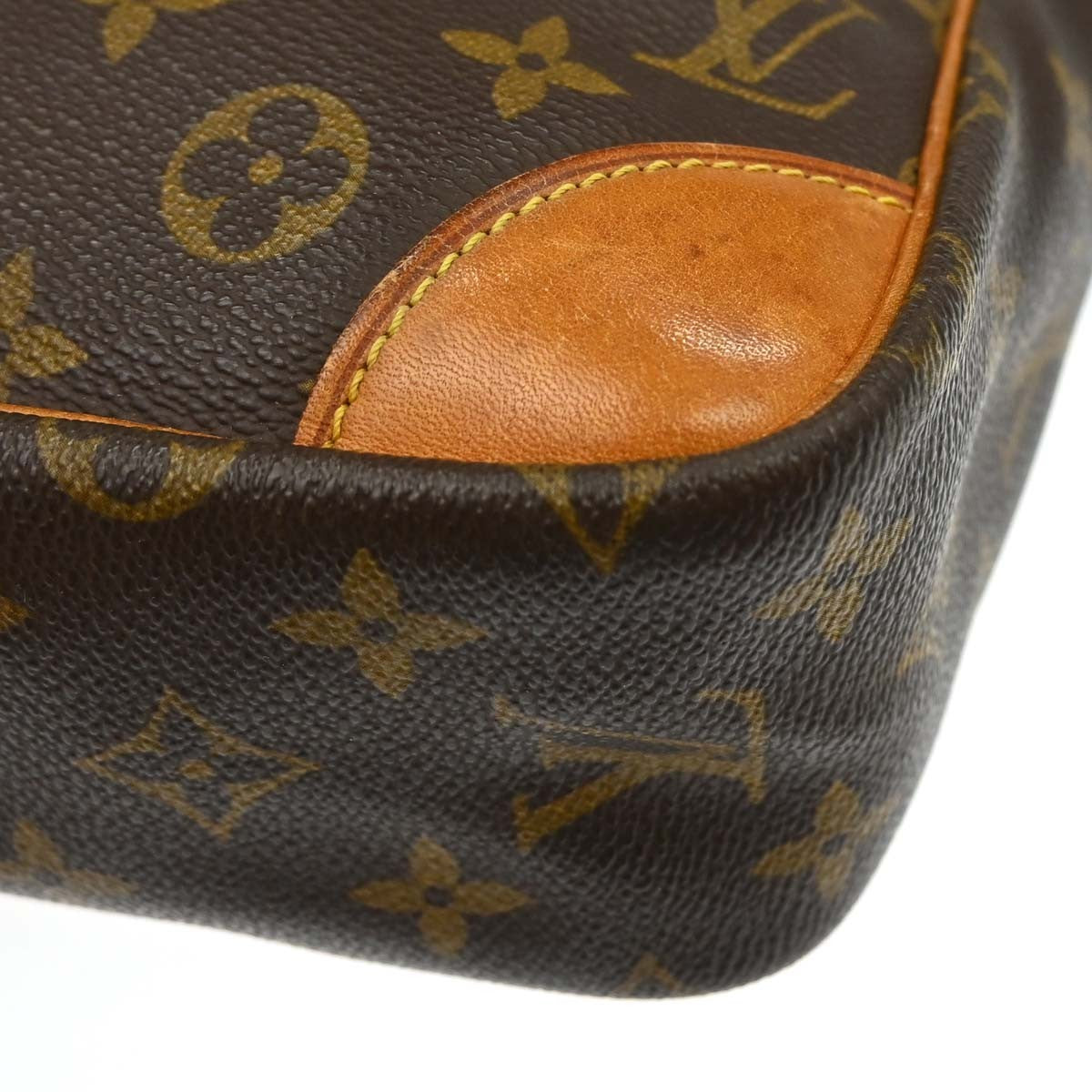 Louis Vuitton Danube Handbag Monogram Canvas, Brown, Canvas, Shoulder Bag