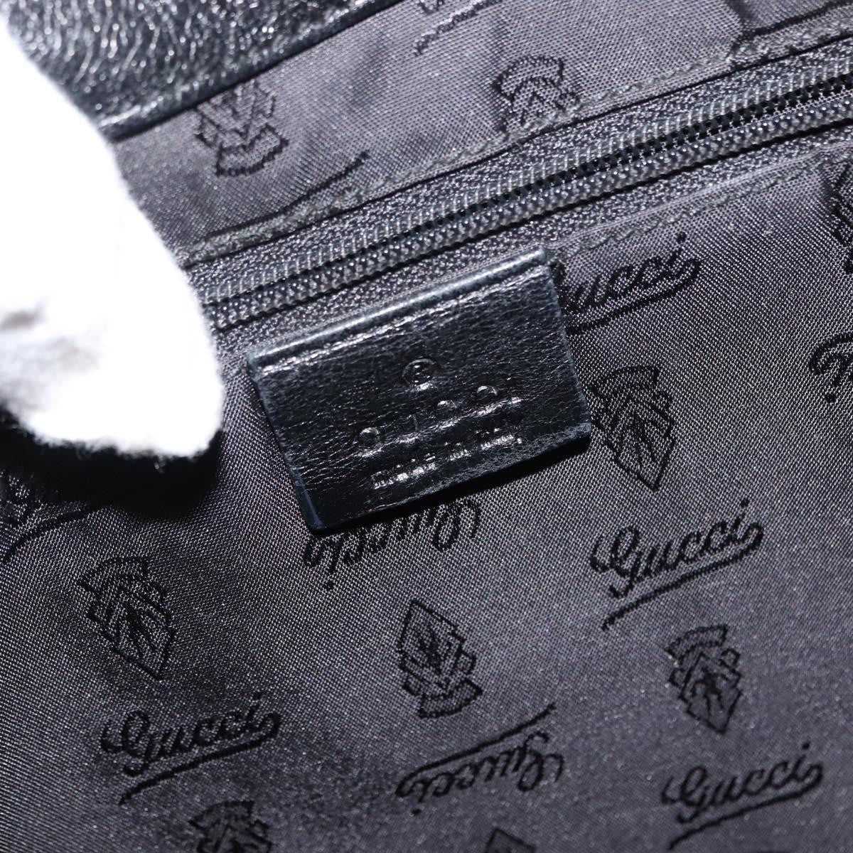 Gucci New Ladies Web Hobo Guccissima Leather, BLACK, LEATHER, Handbag