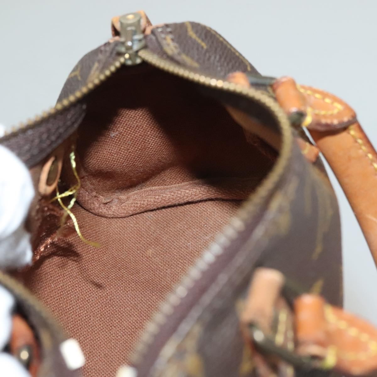 Louis Vuitton Speedy Mini HL Handbag Monogram Canvas, BROWN, CANVAS, Handbag