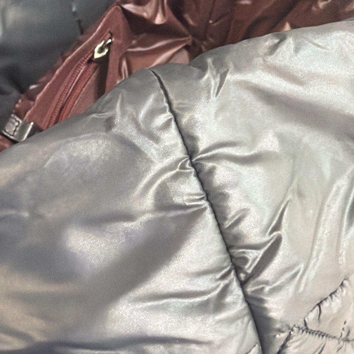 Chanel Coco Cocoon Reversible Tote Quilted Nylon, BLACK, NYLON, Tote bag