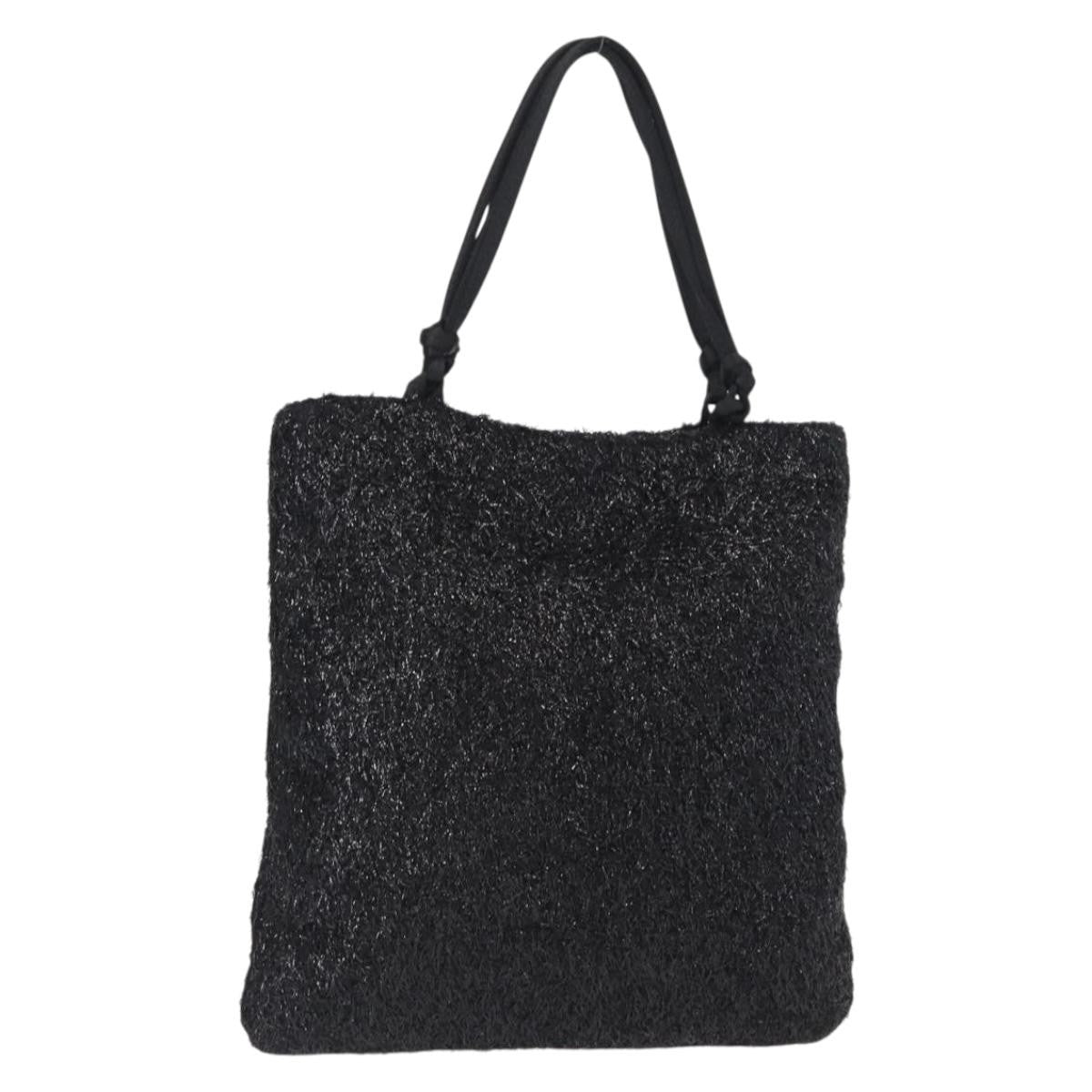 Prada Vintage Tote Nylon, Black, Nylon, Tote Bag