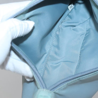 Prada Pochette Shoulder Bag Tessuto, BLUE, NYLON, Clutche & pouche