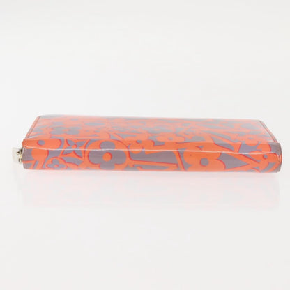 Louis Vuitton Zippy Wallet NM Monogram Patent, ORANGE, PATENT_LEATHER, Wallets