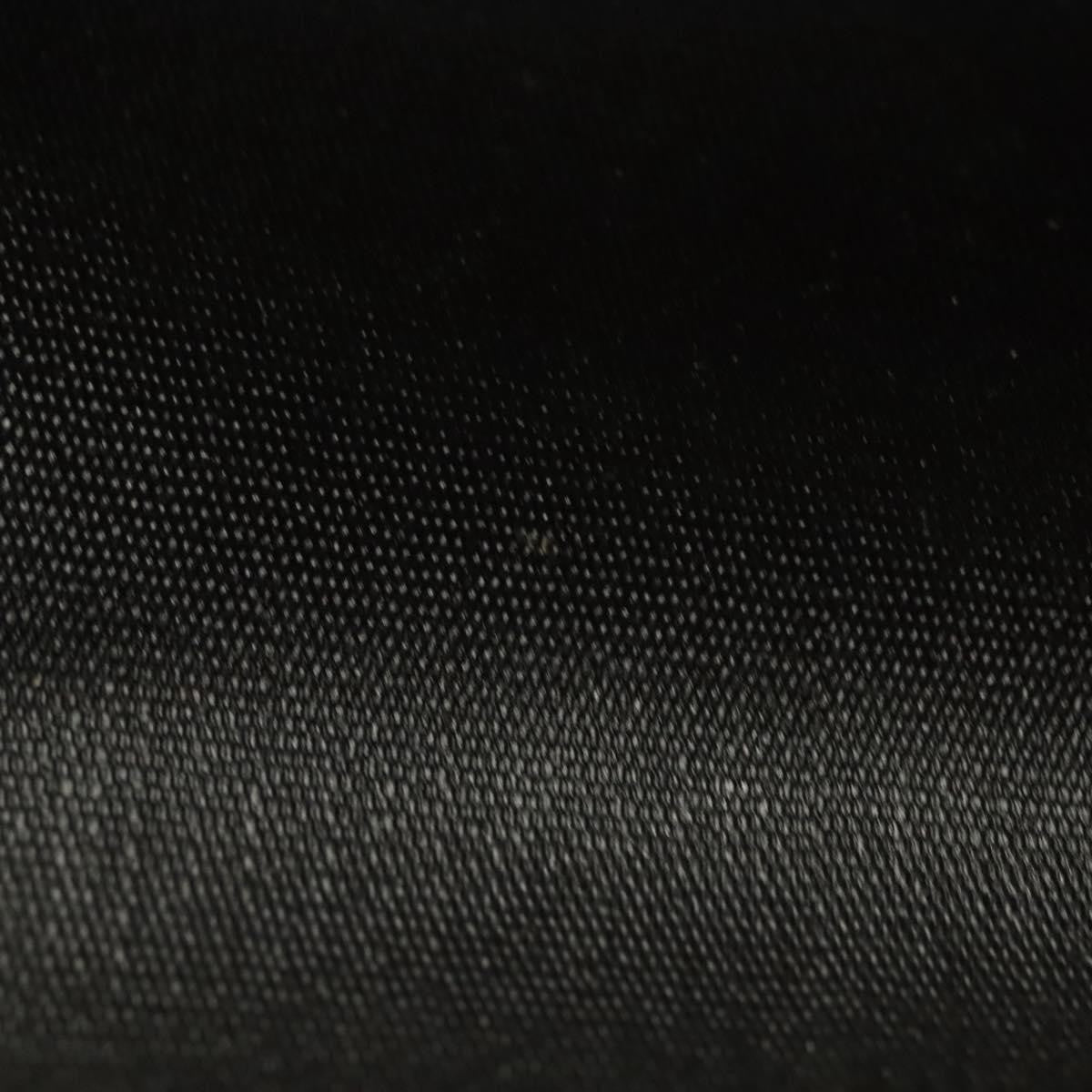 Christian Dior Vintage Zip Pochette Canvas and leather, BLACK, PVC, Clutche & pouche