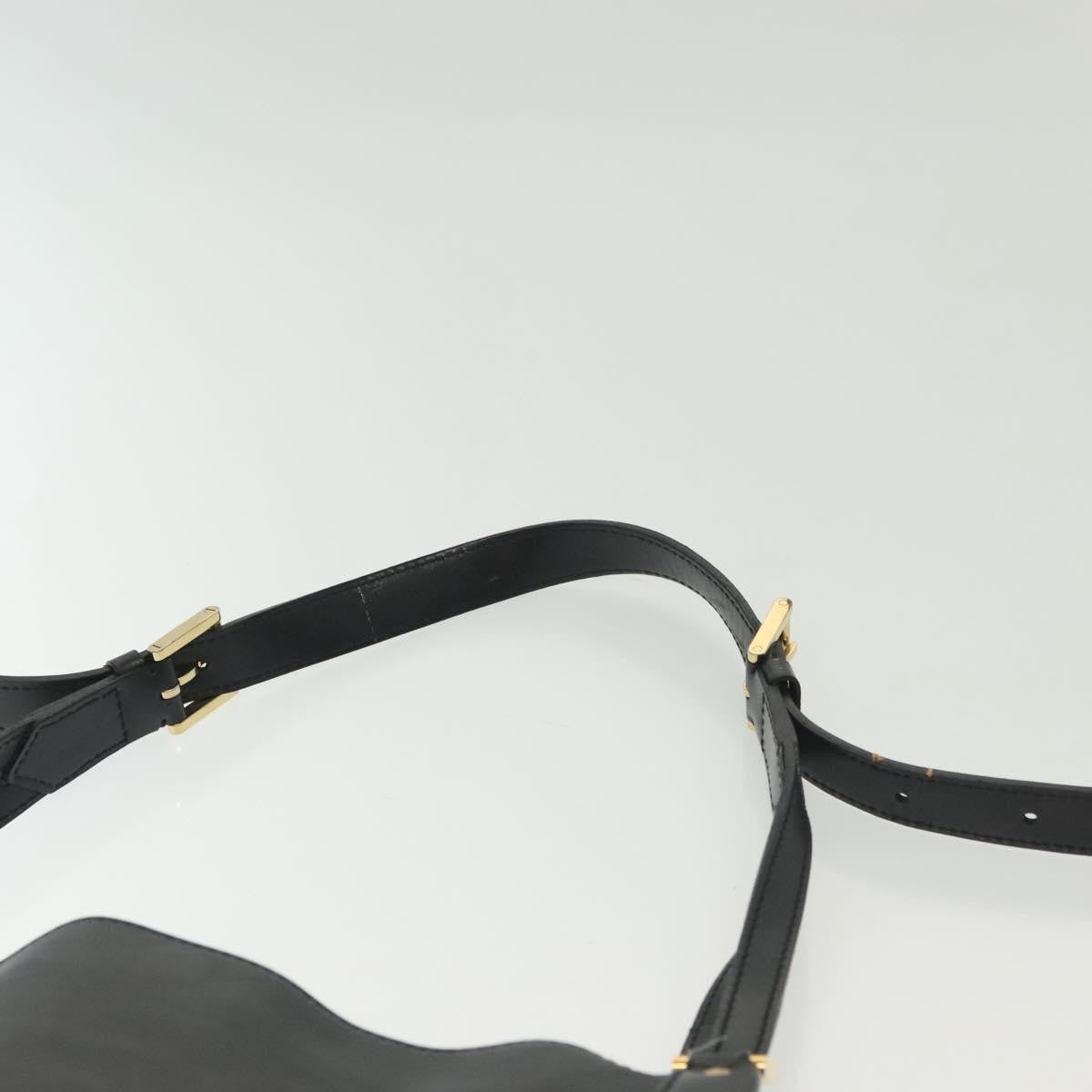 Louis Vuitton Mandara Handbag Epi Leather, Black, Leather, Shoulder Bag