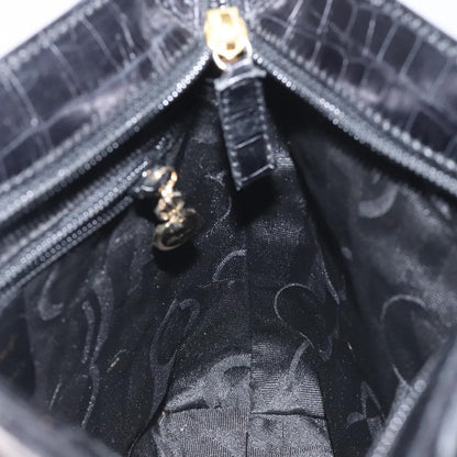 Salvatore Ferragamo Vara shoulder Bag Leather, BLACK, LEATHER, Shoulder bag