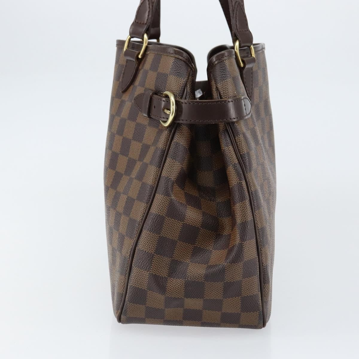 Louis Vuitton Batignolles Handbag Damier, BROWN, CANVAS, Tote bag