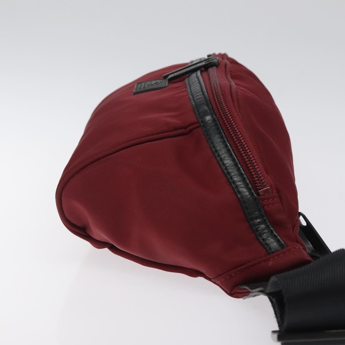 Burberry Waist Bag Nylon, RED, NYLON, Shoulder bag