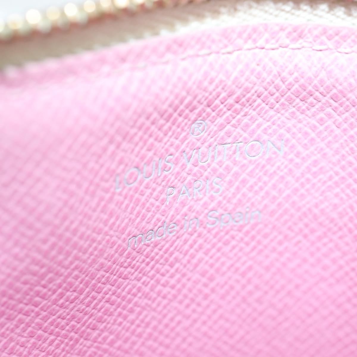 Louis Vuitton Pochette clés NM Monogram Multicolor Canvas, MULTICOLOUR, CANVAS, Clutche & pouche