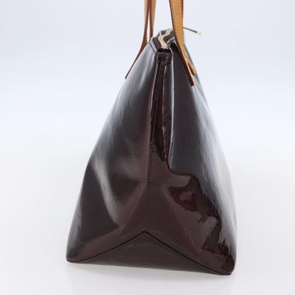 Louis Vuitton Bellevue Handbag Monogram Vernis, PURPLE, PATENT_LEATHER, Tote bag