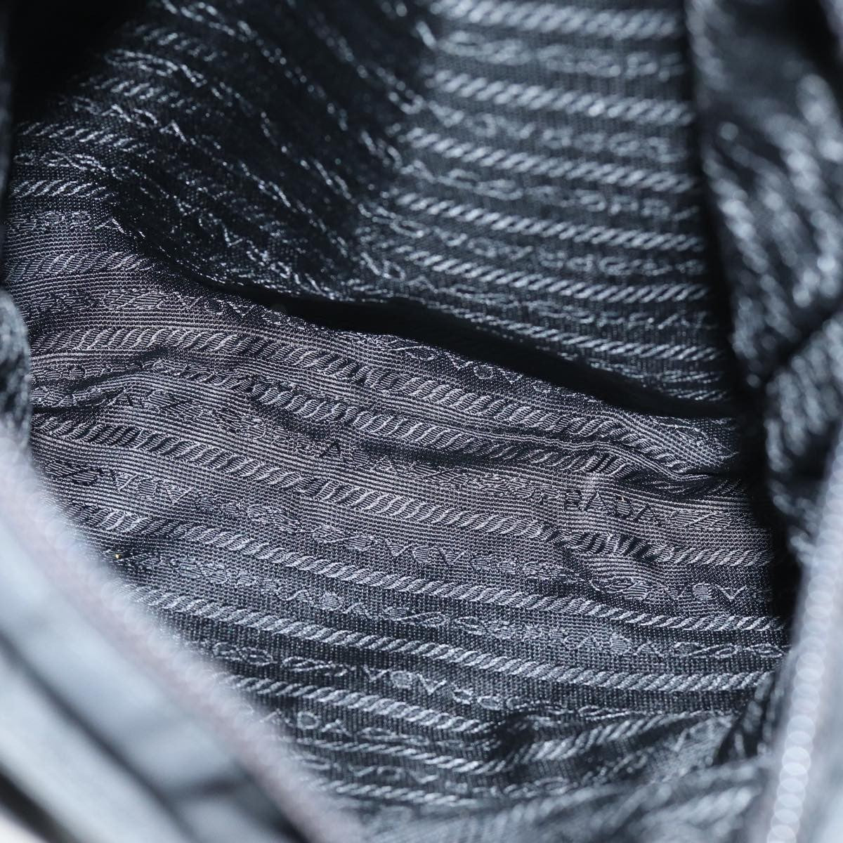 Prada Flat Messenger Bag Tessuto, BLACK, NYLON, Shoulder bag