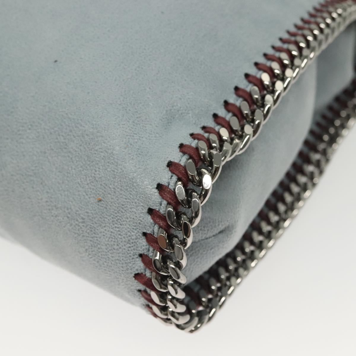 Stella McCartney Falabella Tote Suede, BLUE, SUEDE, Tote bag