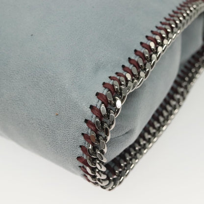 Stella McCartney Falabella Tote Suede, BLUE, SUEDE, Tote bag