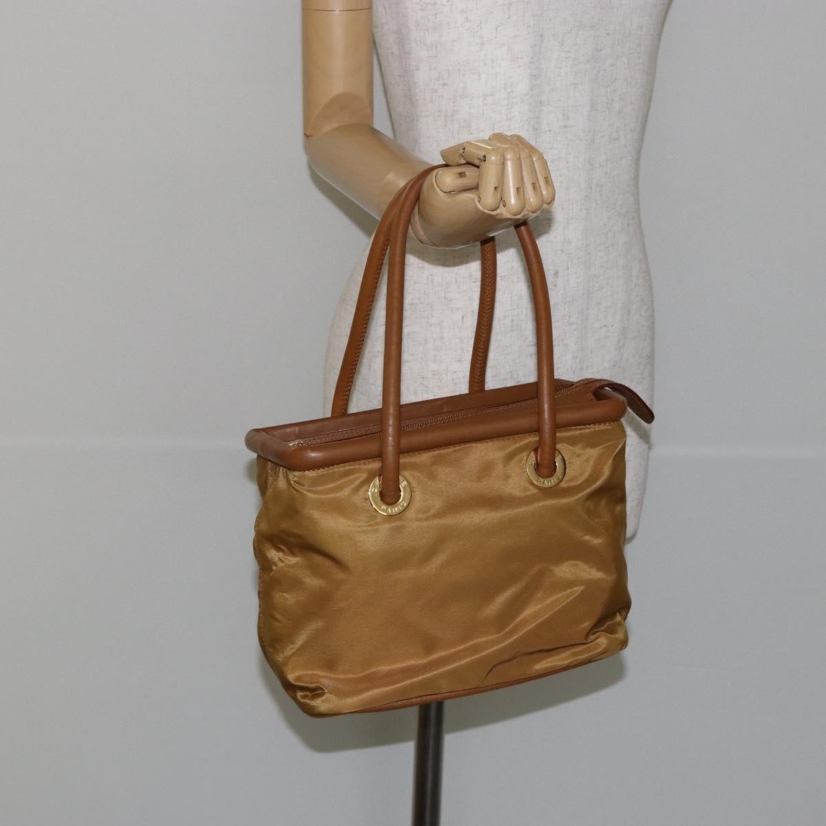 Celine Tote bag Nylon, BROWN, NYLON, Tote bag