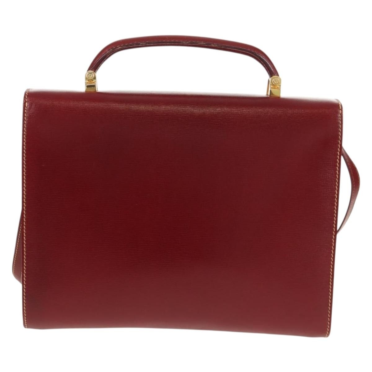 Loewe Leather Briefcase Leather, RED, LEATHER, Briefcase