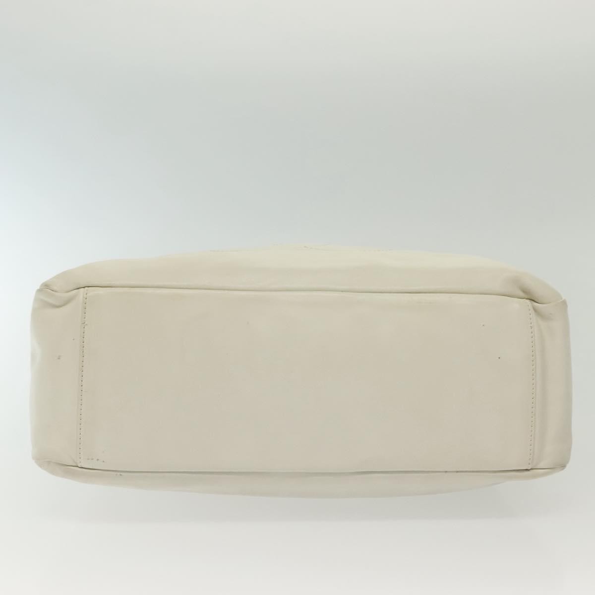 Chanel Rodeo Drive Zip Hobo Lambskin, WHITE, LEATHER, Handbag