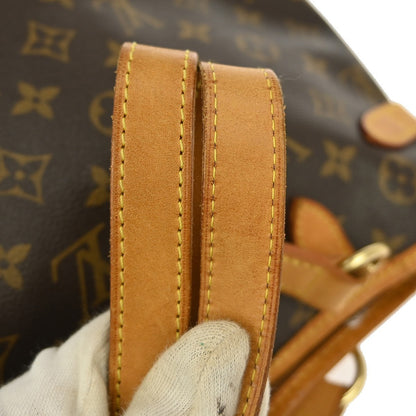 Louis Vuitton Batignolles Handbag Monogram Canvas, BROWN, CANVAS, Handbag