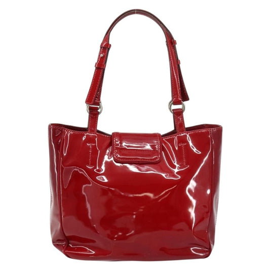 Salvatore Ferragamo Vintage Tote bag Patent Leather, Red, Patent Leather, Tote Bag