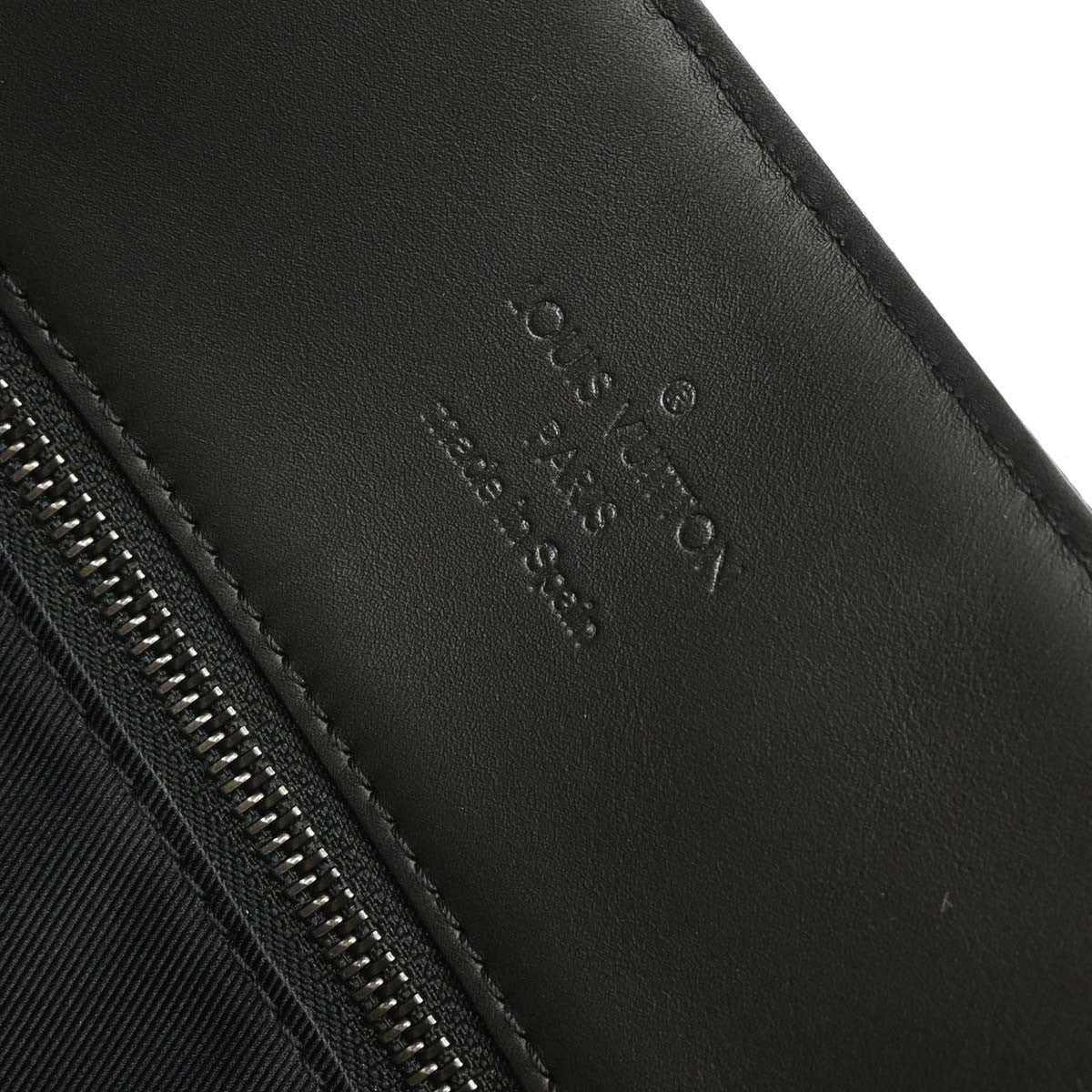 Louis Vuitton Cabas Voyage NM Damier Infini Leather, BLACK, LEATHER, Tote bag