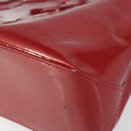Louis Vuitton Wilshire Handbag Monogram Vernis, RED, PATENT_LEATHER, Handbag
