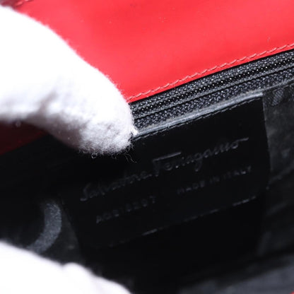 Salvatore Ferragamo Vala Handbag Leather, RED, LEATHER, Handbag